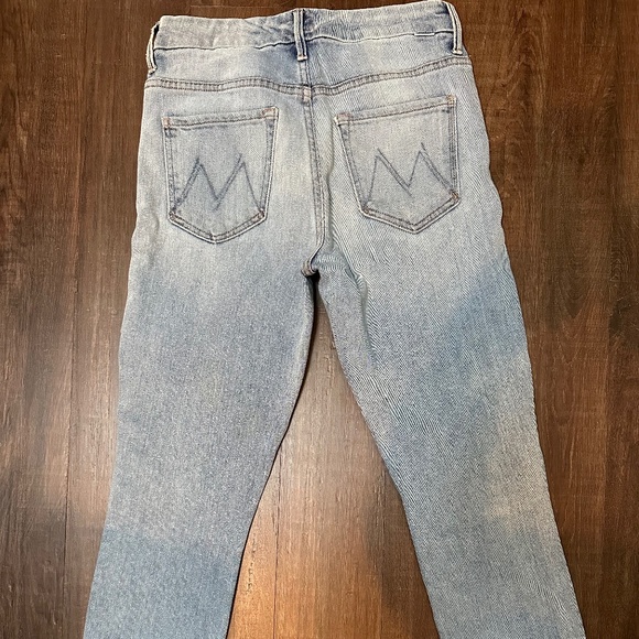 Mother Jeans High Waist Looker Ankle Fray - Picture 1 of 6